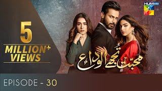 Mohabbat Tujhe Alvida  Episode 30  Eng Sub  Digitally Powered By Master Paints  6 Jan 2021 [upl. by Kattie]