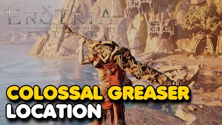 Enotria The Last Song  Colossal Greaser Early Weapon Location [upl. by Artimid382]