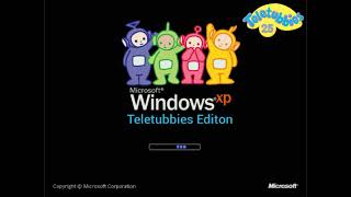 Teletubbies 25th Anniversary Windows XP TE March 21 2022 [upl. by Aramas]