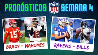 Pronósticos Semana 4  ¿Quién ganará cada partido  NFL 2022 [upl. by Lisabet146]