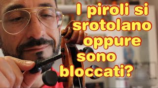 Ecco come risolvere il problema dei piroli del violino che si srotolano oppure si bloccano [upl. by Capone]