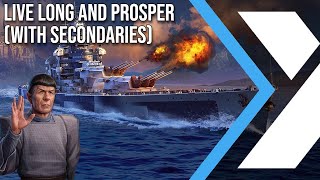 Commander Spock is Good for Flandre  World of Warships Legends [upl. by Enileuqkcaj]