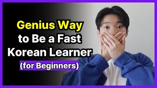 Genius way to learn Korean for beginners [upl. by Awram]