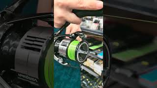 SUPER SMOOTH fishing line setup👍🥰😎 fishing fishingline fishingreel bassfishing topwaterfishing [upl. by Ecinereb425]