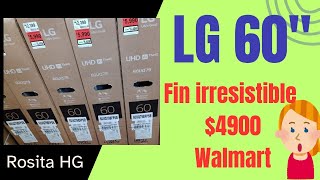 LG UHD AI ThinQ 4k Fin irresistible en Walmart 4900 [upl. by Elpmet]