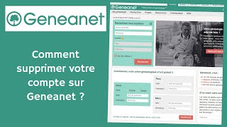 Comment supprimer votre compte sur Geneanet [upl. by Aiciram]