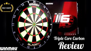 Winmau Blade 6 Triple Core Carbon HONEST Review [upl. by Hana1]