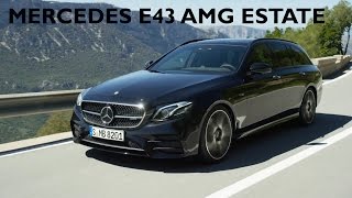 Mercedes Benz E43 AMG 4Matic Estate 2017 [upl. by Attenod]