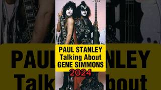 Paul Stanley said THIS about Gene Simmons KISS Band kiss classicrock rocknroll hardrock [upl. by Steffin]