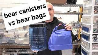 Bear Canisters vs Bear Bags [upl. by Soo]