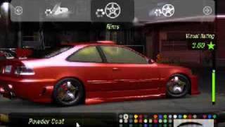 Need For Speed Underground 2 Civic [upl. by Carlota]