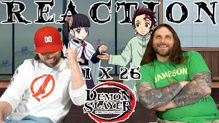 Demon Slayer 1x26 FINALE REACTION quotNew Missionquot [upl. by Edvard981]