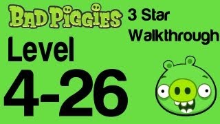 Bad Piggies 426 Flight in the Night Level 426 3 Star Walkthrough  WikiGameGuides [upl. by Edea]