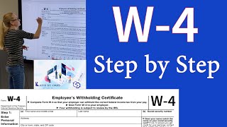 W4 tax form  w4 tax form How to fill out w4 tax form  Step by step walkthrough of w4 [upl. by Ardnoik]