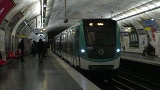 Paris MF01 Métro 2  Victor Hugo [upl. by Osgood]