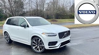 2023 Volvo XC90 Recharge Hybrid POV Start Up Test Drive Walkaround and Review [upl. by Brade]