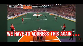 BOX LACROSSE RULES might need to change  Box Lacrosse Breakdown [upl. by Brynne]