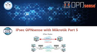 VPN IPsec OPNsense with Mikrotik kruit ak nuk vat ptol speak khmer part 5 [upl. by Isyad]