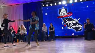 Capital Swing 2023 AllStars JnJ  Karla Catana amp Khayree Jones [upl. by Gifferd]