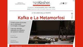 quotKafka e La Metamorfosi a 100 anni dalla mortequot 24112024 [upl. by Minne]