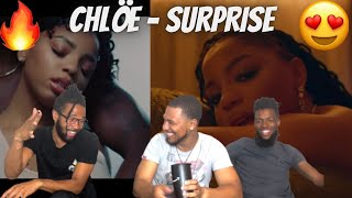 😍🔥OH WOW Chlöe  Surprise Official Video  REACTION [upl. by Ahsienroc]