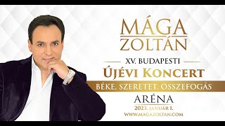 Mága Zoltán  Budapesti Újévi Koncert 2023 [upl. by Basilio936]