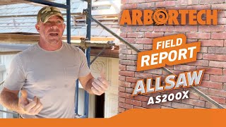 Arbortech ALLSAW AS200X Weston MA Heritage Restoration Project Testimonial [upl. by Eirrak]