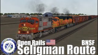 MSTS Open Rails BNSF  Seligman Route [upl. by Waylon925]