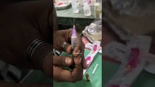 INTRAMUSCULAR INJECTIONIM ButtocksBack inj Dicyclomine Antispasmodic intramuscularinjection [upl. by Assirak]