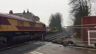 Womersley Level Crossing NYorks Thursday 08032018 [upl. by Arabele624]