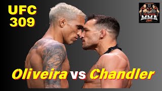 🔥 Charles Oliveira vs Michael Chandler  UFC 309 Breakdown 🔥 [upl. by Douglas]