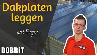 Dakplaten leggen met Roger [upl. by Nobe]