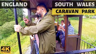 England  4K Walk  Lydstep Haven Caravan Park  South Wales  aka Lis Castell [upl. by Natehc861]