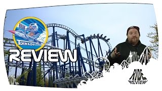 Blue Tornado  Gardaland Ride Review [upl. by Haron]