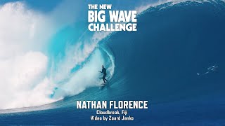 Nathan Florence at Cloudbreak  Big Wave Challenge 202324 Entry [upl. by Gnauq146]