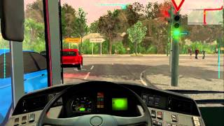 Bus Simulator 2012 im Test bei GamerTV HD Ger [upl. by Bible206]