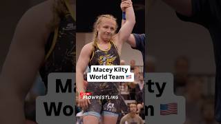 Macey Kilty makes the 2024 World Team at in dominating fashion with back to back tech falls 🇺🇸 [upl. by Mabelle]