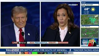 Topic 3 is Immigration amp Border Security Presidential Debate between Donald Trump amp Kamala Harris [upl. by Enner]