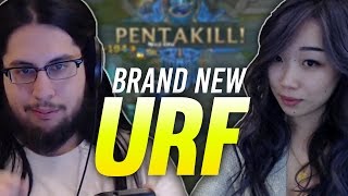 Imaqtpie  NEW URF IS ACTUALLY FUN PENTAKILLS WITH MY FIANCE [upl. by Eyatnod294]