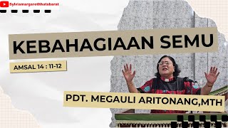 Pdt Megauli Aritonang MTh [upl. by Branen]