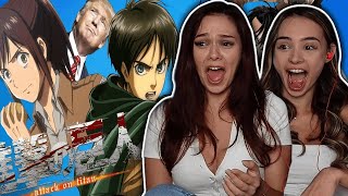 Unexpectedly FUN “Attack on Titan” IN 9 MINUTES REACTION [upl. by Yankee659]