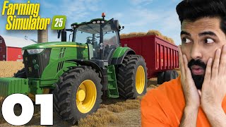 I BECAME A FARMER AGAIN  FARMING SIMULATOR 25 GAMEPLAY 🚜 [upl. by Aubrie]