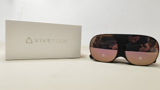 HTC VIVE Flow VR Glass Quick Unboxing amp First Impression Video htc vr glass [upl. by Ahsenhoj]