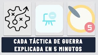 Cada táctica de guerra explicada en 5 minutos [upl. by Lah]