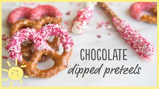 EAT  Chocolate Dipped Pretzels [upl. by Aicatsal]