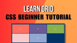 Responsive CSS Grid  Beginner CSS Tutorial  CSS Tutorials  Asmr Programming asmr [upl. by Casavant]