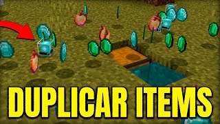 ✅ COMO DUPLICAR ITEMS en MINECRAFT BEDROCK 12051 😏 [upl. by Silverts]