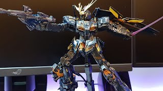 Unicorn Gundam 02 BANSHEE MG 1100  Timelapse Build [upl. by Dione]