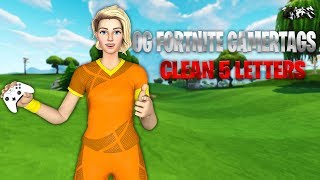 OG CLEAN 5 LETTER SWEATY GAMERTAGS  Fortnite Gamertags [upl. by Justina]