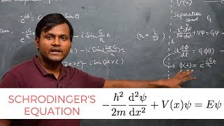 Derive Time Independent SCHRODINGERs EQUATION from Time Dependent one [upl. by Nowahs]